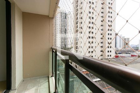Varanda da Sala de apartamento à venda com 2 quartos, 57m² em Chácara Santo Antônio (zona Leste), São Paulo