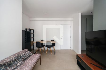 Sala de apartamento para alugar com 2 quartos, 58m² em Vila Andrade, São Paulo