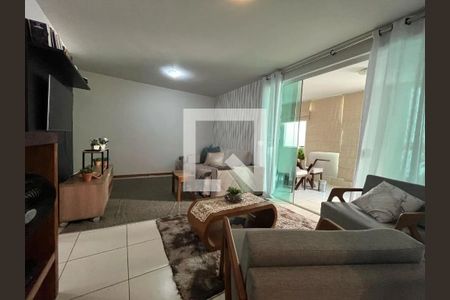 Sala de apartamento para alugar com 3 quartos, 88m² em Buritis, Belo Horizonte