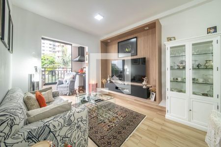 Sala de apartamento à venda com 3 quartos, 75m² em Campo Belo, São Paulo