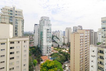 Sala - Vista de apartamento para alugar com 4 quartos, 286m² em Campo Belo, São Paulo