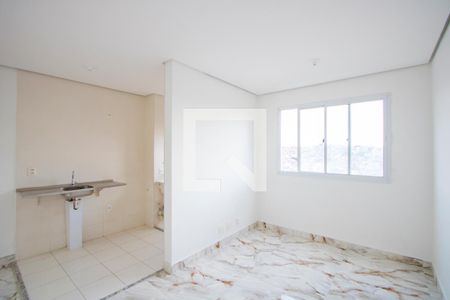Sala de apartamento para alugar com 2 quartos, 44m² em Parque Sao Vicente, Santo André