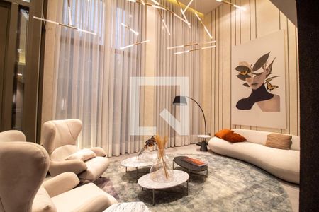 Hall Social de apartamento para alugar com 2 quartos, 44m² em Campo Belo, São Paulo