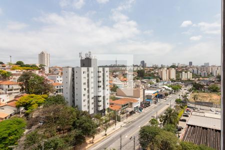 Vista Varanda da Sala /Cozinha de apartamento para alugar com 1 quarto, 25m² em Vila Butantã, São Paulo