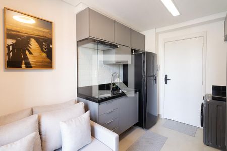 Sala /Cozinha de apartamento para alugar com 1 quarto, 25m² em Vila Butantã, São Paulo