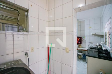 Área de serviço de apartamento à venda com 3 quartos, 91m² em Vila Suíça, Santo André
