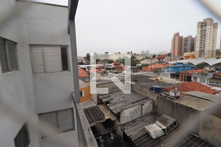 Vista Sala de apartamento à venda com 2 quartos, 77m² em Parque Bandeirante, Santo André