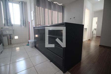 Cozinha de apartamento para alugar com 2 quartos, 52m² em Novo Riacho, Contagem