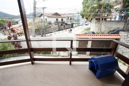 Varanda da Sala de casa à venda com 5 quartos, 318m² em Taquara, Rio de Janeiro