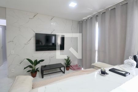 Sala de apartamento para alugar com 2 quartos, 140m² em Loteamento Joao Batista Juliao, Guarujá