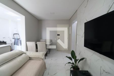 Sala de apartamento para alugar com 2 quartos, 140m² em Loteamento Joao Batista Juliao, Guarujá