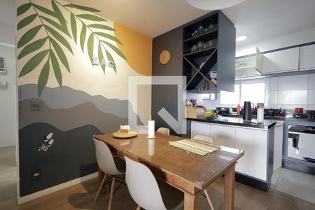 Sala de Jantar de apartamento à venda com 3 quartos, 88m² em Vila Eldizia, Santo André