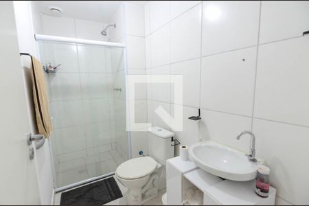 Banheiro de apartamento para alugar com 1 quarto, 40m² em Imperial de São Cristóvão, Rio de Janeiro