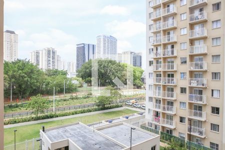 Varanda da Sala de apartamento para alugar com 1 quarto, 32m² em Parque Industrial Tomas Edson, São Paulo