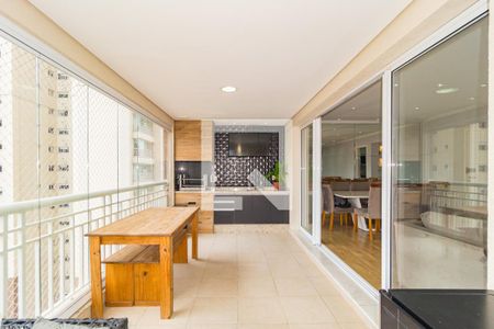 Varanda de apartamento à venda com 3 quartos, 126m² em Belenzinho, São Paulo