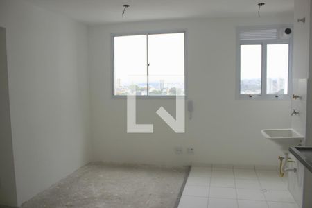 Sala/Cozinha de apartamento à venda com 2 quartos, 35m² em Vila Galvão, Guarulhos