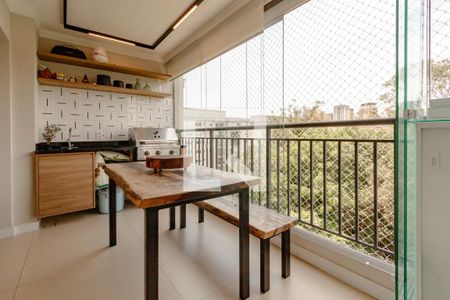 Varanda da Sala de apartamento para alugar com 2 quartos, 84m² em Santo Amaro, São Paulo