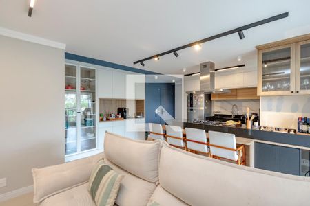 Sala de apartamento para alugar com 2 quartos, 84m² em Santo Amaro, São Paulo