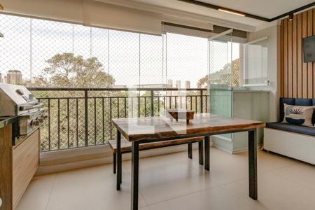 Varanda da Sala de apartamento para alugar com 2 quartos, 84m² em Santo Amaro, São Paulo