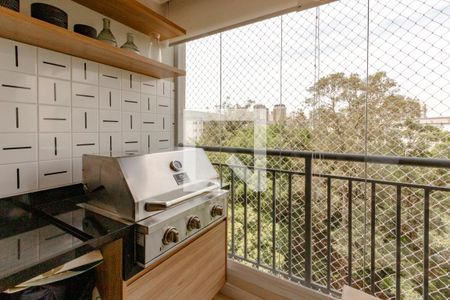 Varanda da Sala de apartamento para alugar com 2 quartos, 84m² em Santo Amaro, São Paulo