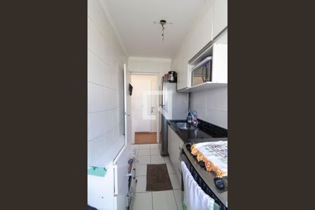 Cozinha de apartamento à venda com 2 quartos, 45m² em Jardim Ubirajara, São Paulo
