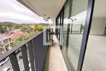 Varanda da Sala de apartamento à venda com 2 quartos, 156m² em Jardim Paulista, São Paulo