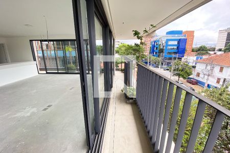 Varanda da Sala de apartamento à venda com 2 quartos, 157m² em Jardim Paulista, São Paulo