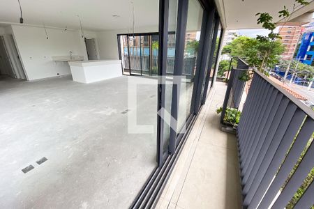 Varanda da Sala de apartamento à venda com 2 quartos, 157m² em Jardim Paulista, São Paulo