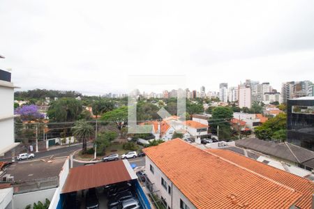 Varanda da Sala de apartamento à venda com 1 quarto, 156m² em Jardim Paulista, São Paulo