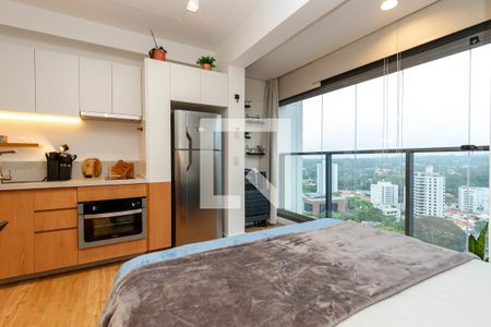 Studio de kitnet/studio para alugar com 1 quarto, 25m² em Jardim das Acacias, São Paulo
