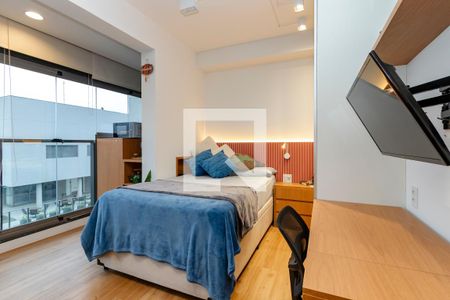 Studio de kitnet/studio para alugar com 1 quarto, 25m² em Jardim das Acacias, São Paulo