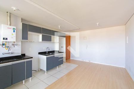 Sala/Cozinha de apartamento para alugar com 2 quartos, 55m² em Olaria, Canoas