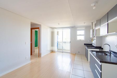 Sala/Cozinha de apartamento para alugar com 2 quartos, 55m² em Olaria, Canoas