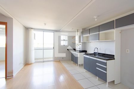 Sala/Cozinha de apartamento para alugar com 2 quartos, 55m² em Olaria, Canoas