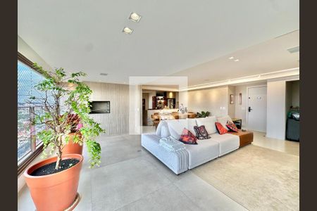 Varanda gourmet de apartamento à venda com 3 quartos, 145m² em Campo Belo, São Paulo