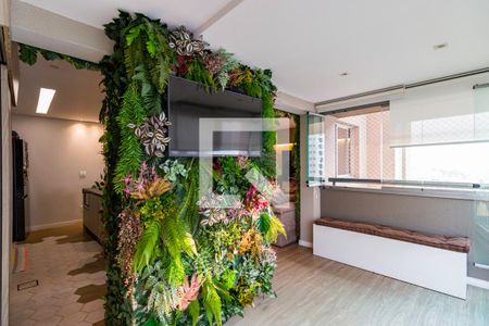 Varanda da Sala de apartamento à venda com 2 quartos, 81m² em Vila Andrade, São Paulo