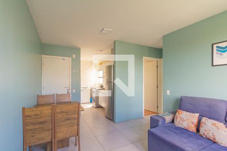 Sala de apartamento para alugar com 2 quartos, 42m² em Estância Velha, Canoas