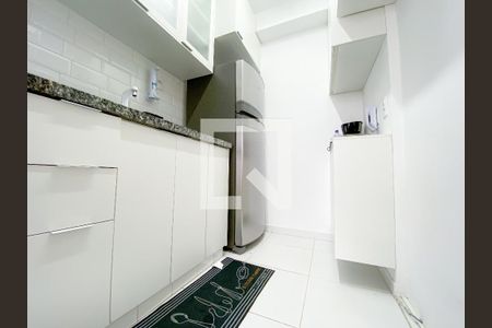 Cozinha de apartamento à venda com 2 quartos, 57m² em Barra Funda, São Paulo