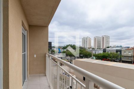 Sacada da Sala de apartamento para alugar com 1 quarto, 27m² em Bom Retiro, São Paulo