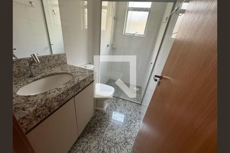 Banho suite de apartamento à venda com 2 quartos, 56m² em Lourdes, Belo Horizonte