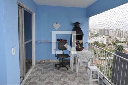 Varanda Sala de apartamento à venda com 3 quartos, 80m² em Cachambi, Rio de Janeiro