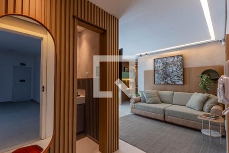 Sala de apartamento à venda com 2 quartos, 68m² em Pampulha, Belo Horizonte