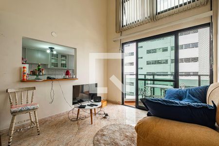 Sala/Cozinha de apartamento à venda com 1 quarto, 70m² em Paraíso, São Paulo