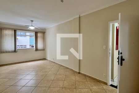 Sala de apartamento para alugar com 2 quartos, 70m² em Pompéia, Santos