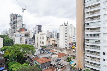 Vista da Sala de apartamento à venda com 3 quartos, 157m² em Consolação, São Paulo