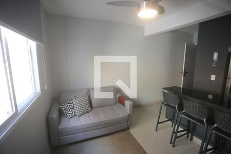Sala de apartamento à venda com 1 quarto, 40m² em Buritis, Belo Horizonte
