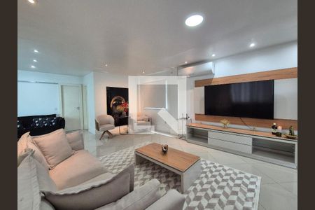 Sala de casa de condomínio à venda com 5 quartos, 630m² em Vargem Pequena, Rio de Janeiro