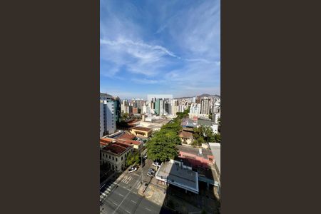 Vista da Varanda de apartamento à venda com 3 quartos, 110m² em Lourdes, Belo Horizonte