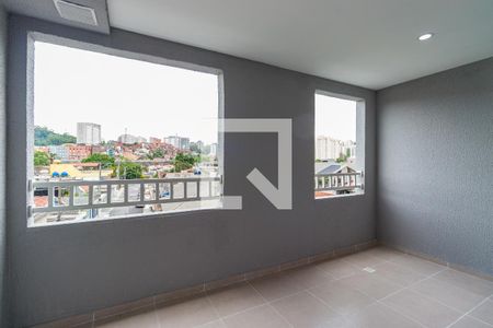 Varanda da Sala de apartamento à venda com 1 quarto, 37m² em Vila Plana, São Paulo