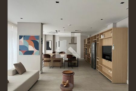 Área comum - Salão de festas de kitnet/studio para alugar com 1 quarto, 40m² em Barra Funda, São Paulo